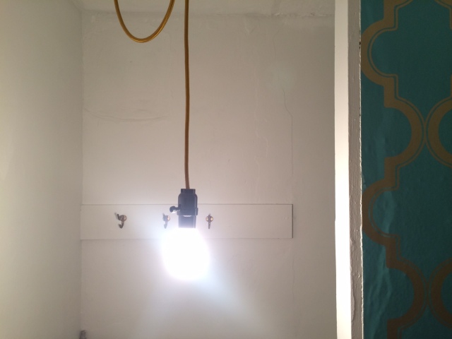 Hanging Light and Hooks